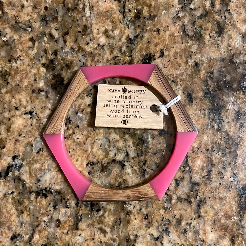 1/4” Bracelet made from Wine Barrels